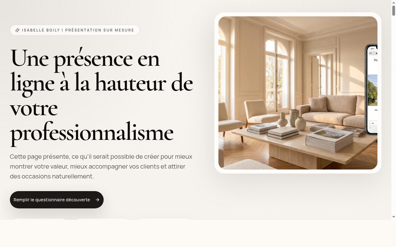 Agence immobilière