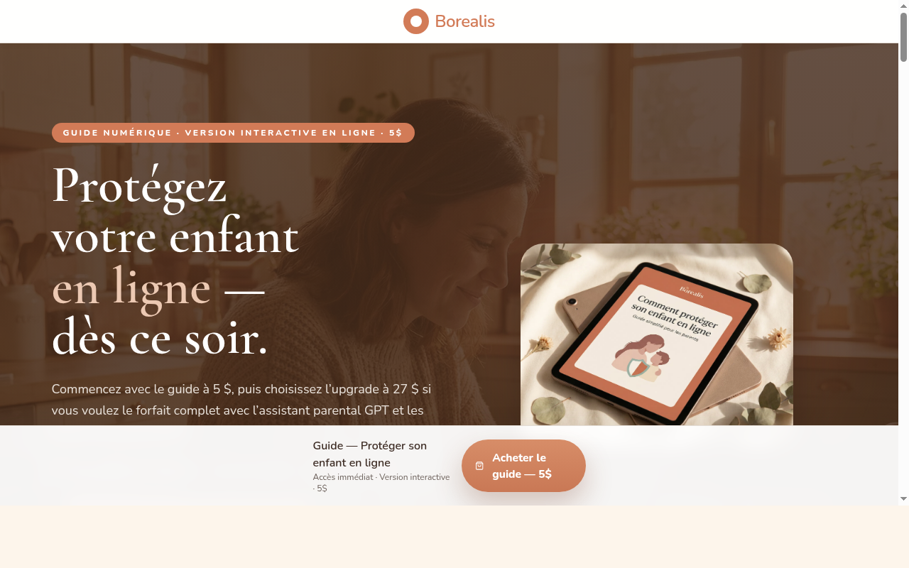 Protéger son enfant en ligne